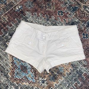 H&M white shorts size 6